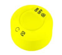 Water Resistant Rubber Cover for Motorcycle Start Switch For BMW Models (Yellow)