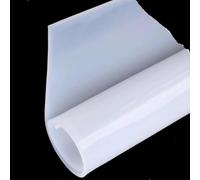 Water Resistant Silicone Rubber Sheet - 0.5mm to 5mm Thin Translucent Silicone Film for DIY Projects, 50x50mm(500x1000x2mm)