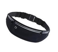 Water Resistant Sports Waist Pack for Cycling and Workout Reflective Running Belt Fitness Waist Bag with Earphone Hole