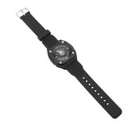 Water Resistant Sports Watch, Elegant Water Resistant Watch for Student, Easy to Read for Nurses (White Dial Black Band)