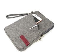 Water-Resistant Tablet Sleeve Case Protective Bag Portable Carring Pouch Compatible with GPD Pocket 4 (Gray)