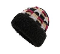 Water-Resistant Thermal Bobble Winter Hat | Fleece Lined Warm Knitted Beanie for Women & Men, Perfect for Skiing, Hiking & Winter Street Style (UK, Alpha, One Size, Black)