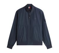 Water Resistant Tonal Logo Bomber Jacket - male - Tommy Hilfiger - Bomber Jackets - Blue - L - Jackets L