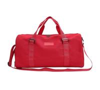 Water Resistant Travel Storage Bag With Dry Wet Compartment Division Spacious Lightweight Nylon Construction Adjustable Shoulder Strap For Gym Necessaries Multi Function Shoulder Carry Lasting Travel