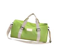 Water Resistant Travel Storage Bag With Dry Wet Compartment Division Spacious Lightweight Nylon Construction Adjustable Shoulder Strap For Gym Necessaries Multi Function Shoulder Carry Lasting Travel