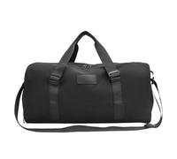 Water Resistant Travel Storage Bag With Dry Wet Compartment Division Spacious Lightweight Nylon Construction Adjustable Shoulder Strap For Gym Necessaries Multi Function Shoulder Carry Lasting Travel