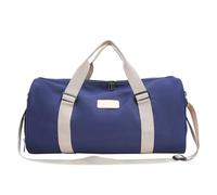 Water Resistant Travel Storage Bag With Dry Wet Compartment Division Spacious Lightweight Nylon Construction Adjustable Shoulder Strap For Gym Necessaries Multi Function Shoulder Carry Lasting Travel