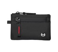 Water Resistant Wallet Credit Card Holders Stylish Cards Case Simple Coin Purse Small Wallet for Woman and Man Wallet Card Holder Blocking Travel Zipper Coin Purse Minimalist Men Women Small Cash Dry