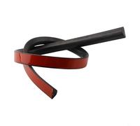 Water Retaining Silicone Strip for Wet Rooms 100CM for Shower Installation (black)