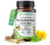 Water Retention Tablets - Dandelion Root Capsules 5000mg | (4-Month...
