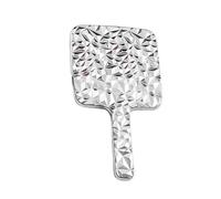 Water Ripples Handheld Mirrour Hand Mirrour With Handle Compact Travel Cosmetic Mirrour Fashion Vanity Mirrour Women
