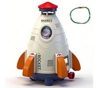 Water Rocket, Rocket Sprinkler Launch Water Rocket Toys, Water Rocket Launcher Kit With 4M Water Pipes And Fitting, Outdoor Sprinkler Toy For Kids Boys Girls, Summer Garden Water Spray Toys