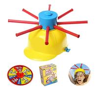Water Roulette Wet Head Game - Multicoloured Water Toy Hat for Funny Prank and Family Game - Improve Relationships, Collecting Fun for Friends