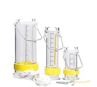 Water Sample Dipper Swing Sampler Thicken Plexiglass Water Sampling Dipper System Pendulum Beaker, Sampling Bucket Collector For Water Quality Sample Collection(Size:5L)