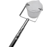 Water sample sampler Telescopic Stainless Steel Water Sampler Dipper 1000ml Pendulum Beaker Ladle with Adjustable Pole(Plastic,1.17-4m)