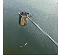 Water sample sampler Telescoping Water Sample Collection Pole Wastewater Sampler Dipper for Factory Pipeline(Stainless Steel 1000ml,5m/16.4ft)