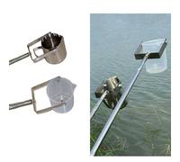 Water Sampler Dipper - Telescopic Metal Sampling Pole with Scale and Beak for Vertical Water Collection in Rivers and Lakes