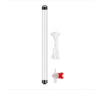 Water Sampler Kit, PVC Thief, Deep Well Pipe, Sampling Probe Designed To Extract Samples From Drums,Tanks & Rail Cars, Adjustable Flow(500 mL/16.9fl oz(6pcs))