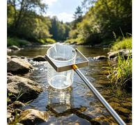 Water Sampler Kit With Dipper & Cup 500ml/1000ml for River Lake Pool Water Ing & Sampling(P500ML,111-300cm/3.6-9.8ft)
