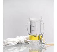 Water Sampler Sampling Dipper System with Graduated Plastic Ladle Beaker for Environmental Monitoring and Water Quality Sample Collection, 1.32gal/5L