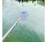 Water Sampler with Retractable Pole, Portable Liquid Sample Collection Rod Kit for Lakes and Environmental Testing