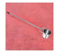 Water Sampling Dipper System with Telescopic Pole/Rod，500/1000 ML Stainless Steel Pendulum Beaker Sampler Ladle for Water Monitoring Laboratories Food Beverage(500ML,1.23-5m(4-16.4ft))