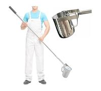 Water Sampling Pole, Stainless Steel Telescopic Water Sampler for Pond Pool Lake 500ml/1000ml(500ml,3.8-13.1ft/1.17-4m)