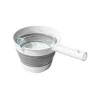 Water Scoop - Silicone, Water Ladle, Space-Saving Bath Scoops | Travel Utility Cup, Dipper Scoop Cup for Kitchen, Toilet, Camping, Fishing and Road Trip Activities