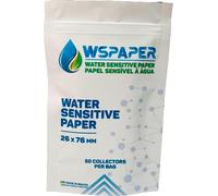 Water Sensitive Paper (WSP) for Sprayer Calibration - 50 Sheets per Pack - Minimize Waste and Ensure Even Distribution of Droplets
