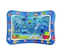Water Sensor Play Mat with Pump, Inflatable Water Mat Cat Playma t Sensory Toy Thickened Interactive Toys Feel Cool Comfort for Cat, 48 x 68 cm