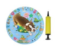 Water Sensory Mat Cat, Cat Play Mat Water-Filled, Leakproof PVC Thickened Inflatable Cooling Pad with Pump for Dogs Animals Play Home