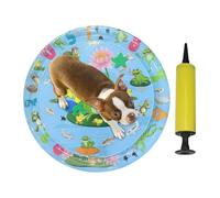 Water Sensory Mat Cat | Water-Filled Cat Toy Mat,Leakproof PVC Thickened Inflatable Cooling Pad with Pump for Dogs Animals Play Home