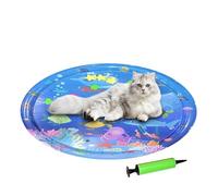 Water Sensory Mat | Pet Cooling Pad,Folding Cooling Interactive Washable Sensory Mat for Outdoor Indoor Animal Puppy Cat Water Play