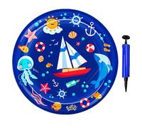 Water Sensory Play Mat for Cats - Interactive Splash Pad, Indoor Pet Entertainment, Cool Relaxation , Fun Activity Area for Kittens Comfort, Enchanting Toy Mat for Playful Moments