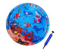 Water Sensory Play Mat - Water Sensor Play Mat, Round Inflatable Sensor Mat | Inflatable Water Sensor Pads for Domes Pets Cooling