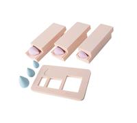 Water Shape Clay Bead Roller Mold 3 Size Craft Jewelry Tool Rolling Molds Texture for Beads Pendant Bead Roller Mold