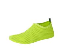 Water Shoes 2Pairs Water Shoes Rubber Sole Mesh Hole Quick Dry Diving Shoes Unisex Beach Swimming Diving Socks Non-Slip Seaside Surfing Adult(Green,30-31)