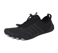 Water Shoes Adult Waterproof Unisex Men's Sports Shoes Fashion Pattern Simple Pure Color Outdoor Hiking Shoes Quick Dry Fishing Shoes Kayaking Breathable Lightweight EVA, black, 47 EU 3X-Schmal