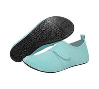 Water Shoes Barefoot Shoes Mens Womens, Wide Fit Barefoot Walking Shoes Zero Drop Comfort Trainers with Adjustable Strap Breathable Non-Slip Casual Sneakers for Swollen Or Sensitive Feet Mint Green