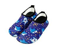 Water Shoes for Kids Girls Boys, Anti-Slip Thickened Sole Beach Shoes Kids Soft and Durable Aqua Socks for Swimming Seaside Sport Holiday Essentials(8/8.5, Underwater World)