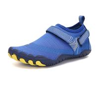 Water Shoes for Kids, Kids Hike Barefoot Shoes, Breathable Quick Dry Beach Pool Lightweight Walking Shoes (A021Blue, Little Kid, Women, 10, Numeric, UK Footwear Size System, Medium)