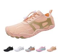 Water Shoes for Men and Women: Barefoot Shoes Unisex Bathing Shoes Quick Drying Beach Shoes Lightweight Fitness Shoes Soft Surf Shoes for Diving, Swimming Shoes & Aqua Shoes, Slip On Toe Shoes, orange