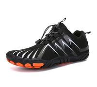 Water Shoes for Women Men, Shoes Women Walking Men Wide Toe Box, Breathable Comfortable Arch Support Flexible(Black,12.5 Women/11 Men)