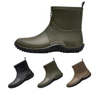 Water Shoes for Women Waterproof Ladies Wellies Comfy and Stylish Gardening Wellington Boot Outdoor Work Wide Calf Lightweight Fashion Walking Yard Boot for Spring Summer, Rain, School, Outdoors