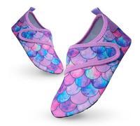 Water Shoes Kids Beach Shoes Toddler Slip Free Swim Shoes Kids Pool Shoes Quick Dry Water Socks Aqua Socks Kids Aqua Shoes for Boys Girls (9.5-10.5,B1)