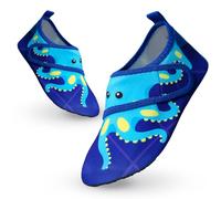 Water Shoes Kids Beach Shoes Toddler Slip Free Swim Shoes Kids Pool Shoes Quick Dry Water Socks Aqua Socks Kids Aqua Shoes for Boys Girls (12-13,B10)