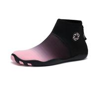 Water Shoes Men Aqua Shoes Barefoot Swimming Water Shoes Women Upstream Boots Breathable Sport Shoes Sneakers for Fitness Hiking Beach Sea(Pink,35)