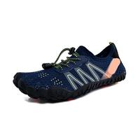 Water Shoes Men Water Swimming Shoes Women Sneakers Barefoot Beach Sandals Upstream Aqua Shoes Quick-Dry River Sea Diving Gym(966blue,39)