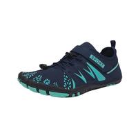 Water Shoes Men's Cross-Trainer Barefoot Shoe Wide Toe Women Upstream Swimming Shoes Beach Slippers Water Shoes(2029-DARK Blue,43)