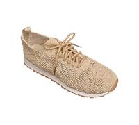 Water Shoes Mens Slip On Trainers Women Wide Fit Ladies Breathable Mesh Walking Running Arch Support Soft Sole Athletic Tennis Sneakers Non Slip Low Top Orthopedic Shoes for Women UK Summer Khaki